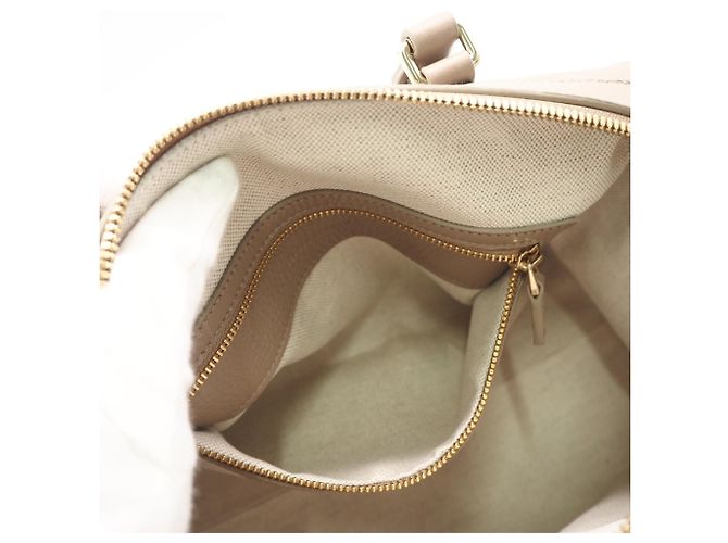 Borsa piccola a manico GUCCI GG Emblem Beige - vista 11