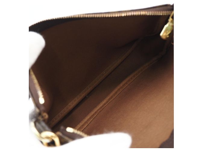 Pochette Louis Vuitton Monogram Pochette Accessoires Marrone - vista 8