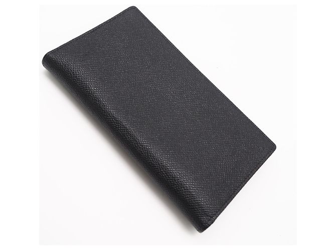 Bulgari BVLGARI Bvlgari Man Bi-fold Long Wallet Black Blue - view 2