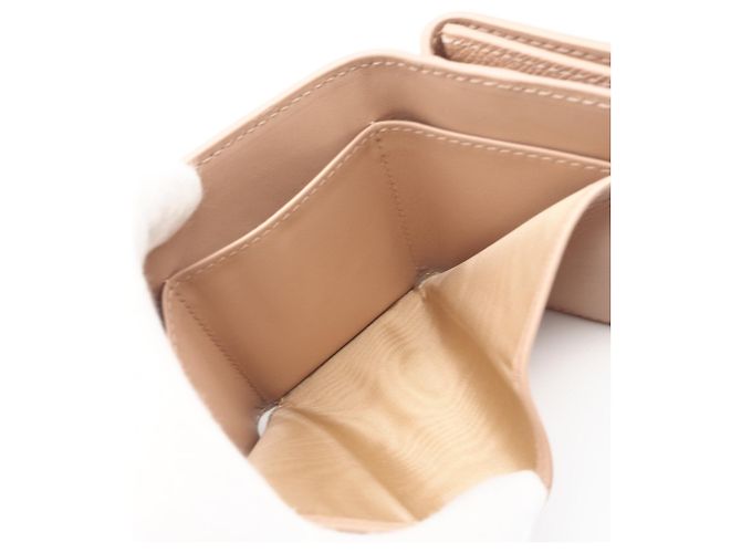 Cartera tríptico 30 Montaigne Lotus en piel granulada Christian Dior - vista 12