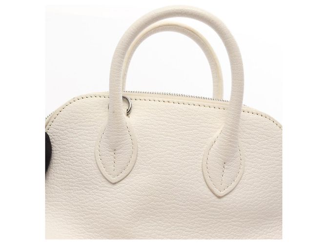 Hermès Borsa 2-Way Hermes Bolide 1923 Mini Bianco - vista 10