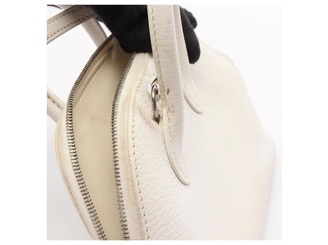 Hermès Borsa 2-Way Hermes Bolide 1923 Mini Bianco - vista 12