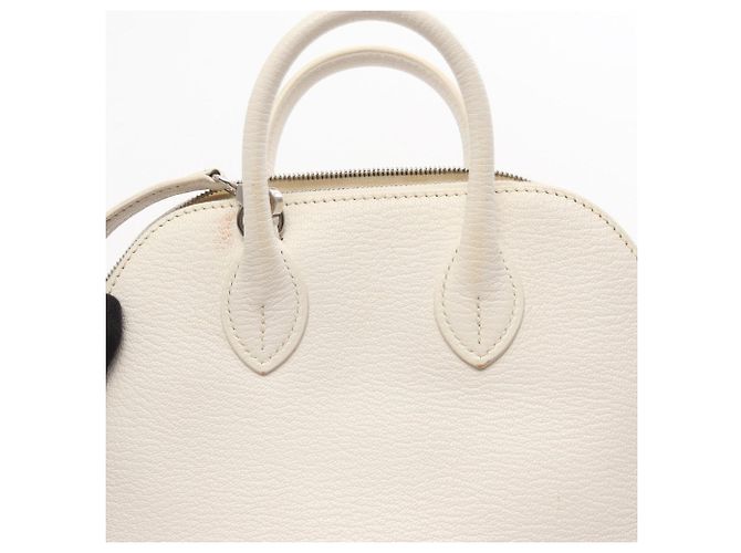 Hermès Borsa 2-Way Hermes Bolide 1923 Mini Bianco - vista 13
