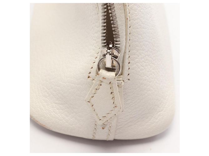 Hermès Borsa 2-Way Hermes Bolide 1923 Mini Bianco - vista 17