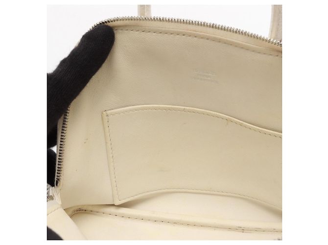 Hermès Borsa 2-Way Hermes Bolide 1923 Mini Bianco - vista 7