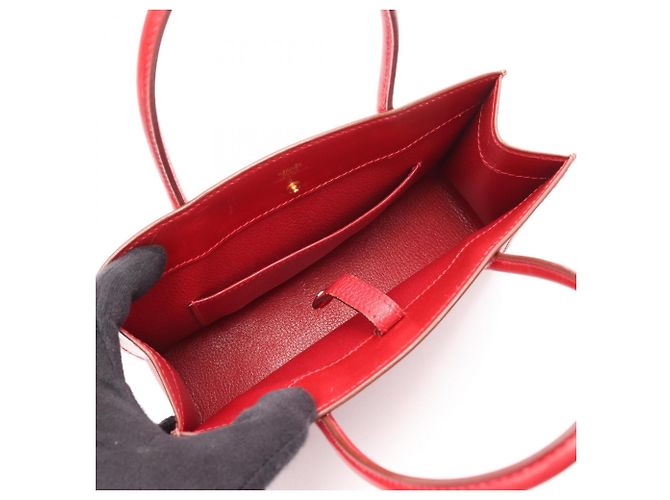 Hermès Borsa Hermes Whitebus TPM Rouge Vif Rosso - vista 3
