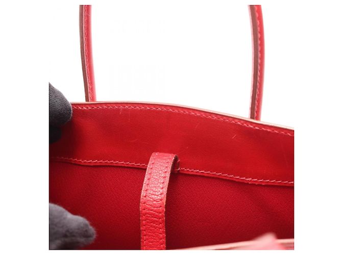 Hermès Borsa Hermes Whitebus TPM Rouge Vif Rosso - vista 7