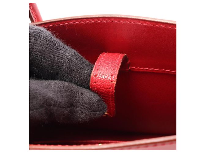 Hermès Borsa Hermes Whitebus TPM Rouge Vif Rosso - vista 8