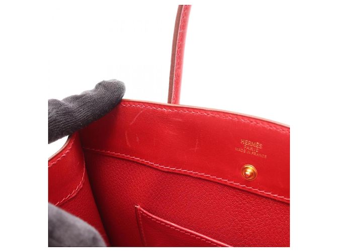 Hermès Borsa Hermes Whitebus TPM Rouge Vif Rosso - vista 9
