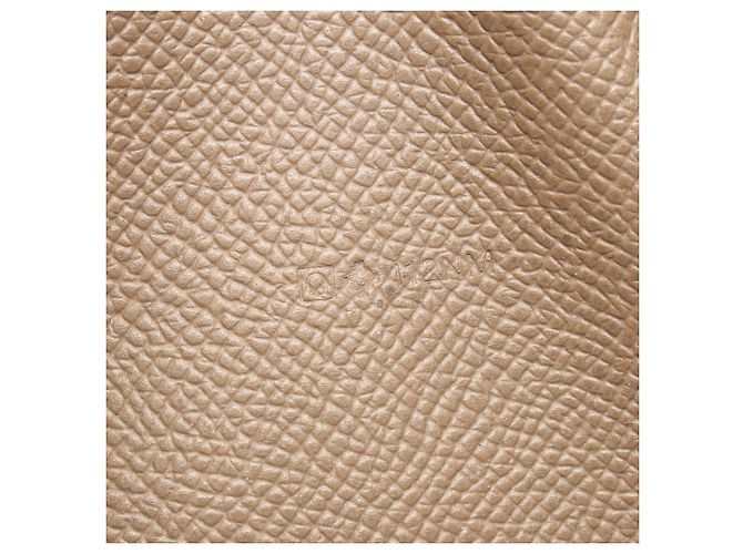 Hermès Azap Long Wallet aus Epsom-Leder Braun Taupe - Ansicht 5