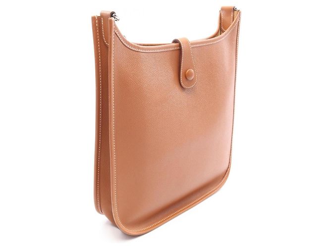 Hermès Borsa a tracolla Hermes Evelyne 1 PM Marrone - vista 2