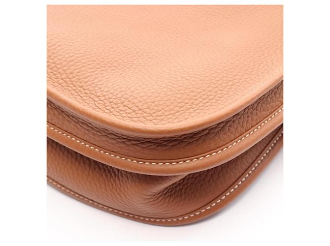 Hermès Borsa a tracolla Hermes Evelyne 3 Trois PM Marrone - vista 6