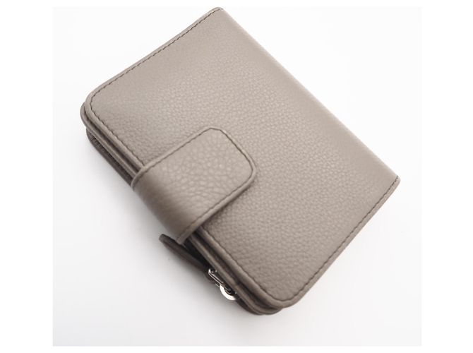 Cartera de piel de becerro de Prada Gris - vista 2