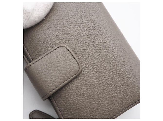Cartera de piel de becerro de Prada Gris - vista 3