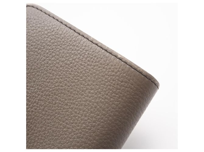 Cartera de piel de becerro de Prada Gris - vista 8