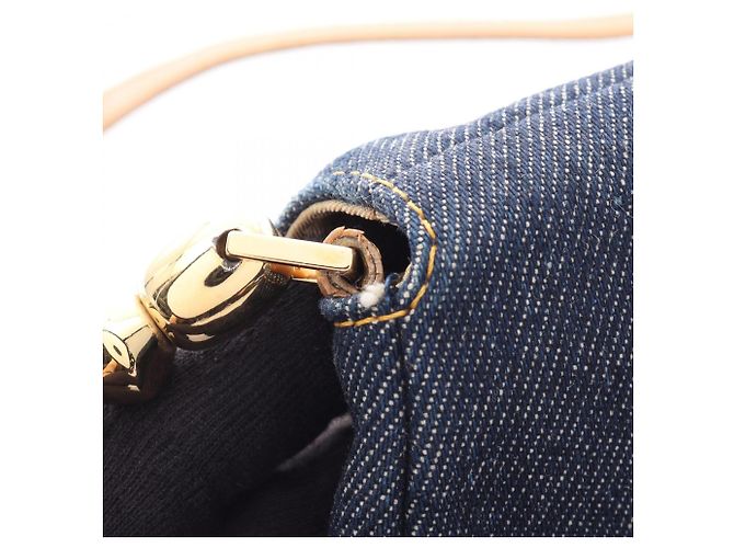 Borsa a Spalla Christian Dior Dior Maris Pearl Beige Blu navy - vista 10