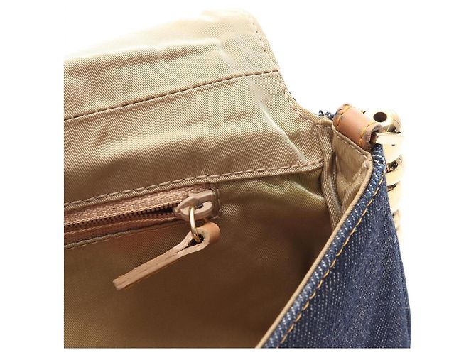 Borsa a Spalla Christian Dior Dior Maris Pearl Beige Blu navy - vista 6