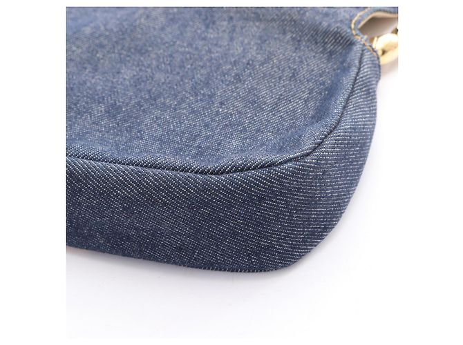 Borsa a Spalla Christian Dior Dior Maris Pearl Beige Blu navy - vista 9