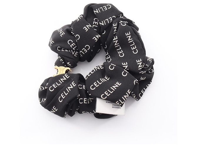 Céline Celine Rayure Triomphe Seiden-Scrunchie - Ansicht 2