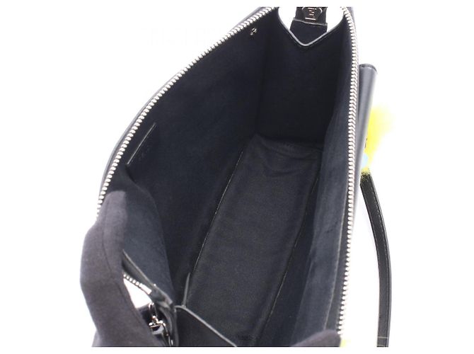 Borsa Fendi Bugs Monster Nero Multicolore Giallo - vista 3