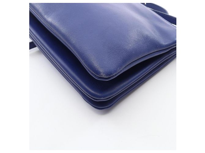 Céline Borsa a tracolla Celine TRIO SMALL in blu - vista 5