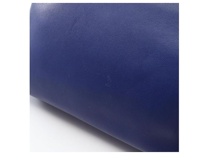 Céline Borsa a tracolla Celine TRIO SMALL in blu - vista 6