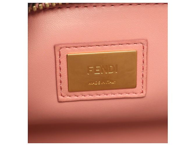 Borsa Fendi Peekaboo Regular 2-Way Beige - vista 4