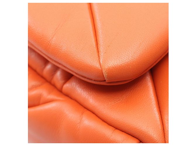 Borsa a 2 vie in pelle Prada Arancione - vista 7