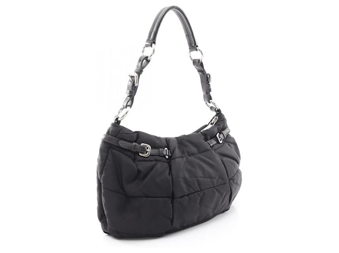 Borsa a tracolla Prada TESSUTO MICRO Nero - vista 2