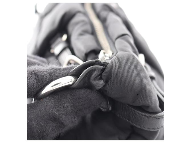 Borsa a tracolla Prada TESSUTO MICRO Nero - vista 6