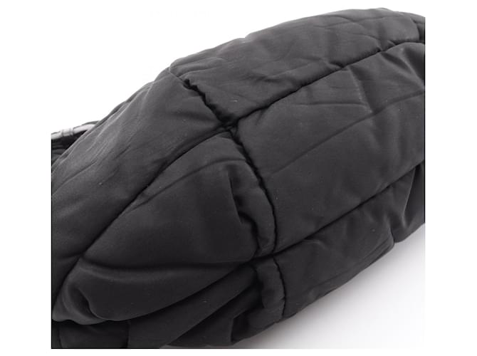 Borsa a tracolla Prada TESSUTO MICRO Nero - vista 9