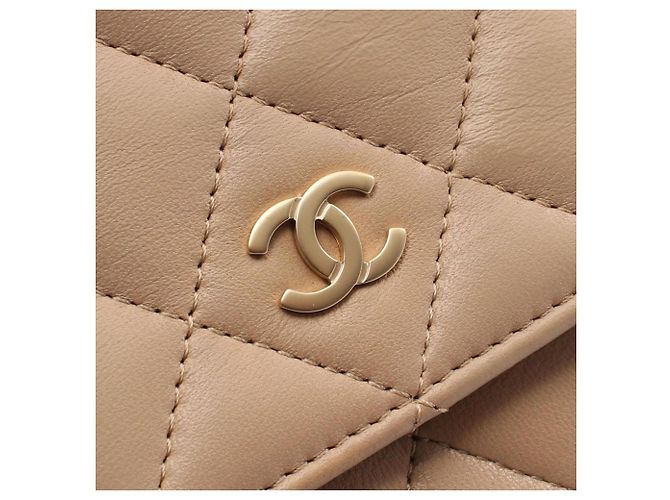 Borsa Chanel Matelassé Beige - vista 10