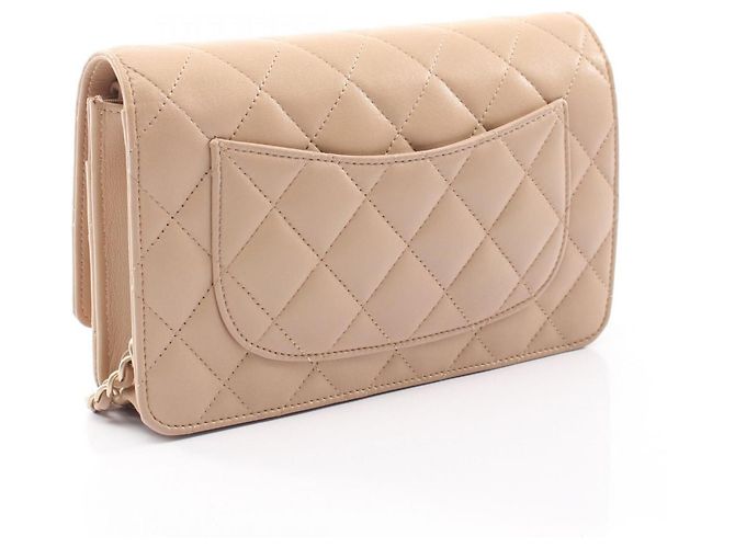 Borsa Chanel Matelassé Beige - vista 2