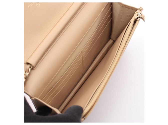Borsa Chanel Matelassé Beige - vista 3