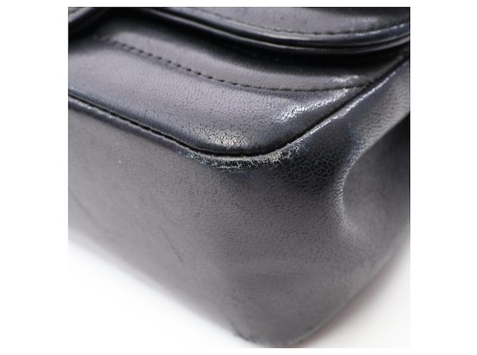 Bolso de hombro Chanel Mademoiselle Small Chain Negro - vista 10