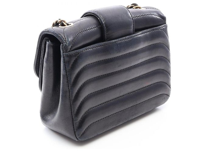 Bolso de hombro Chanel Mademoiselle Small Chain Negro - vista 2