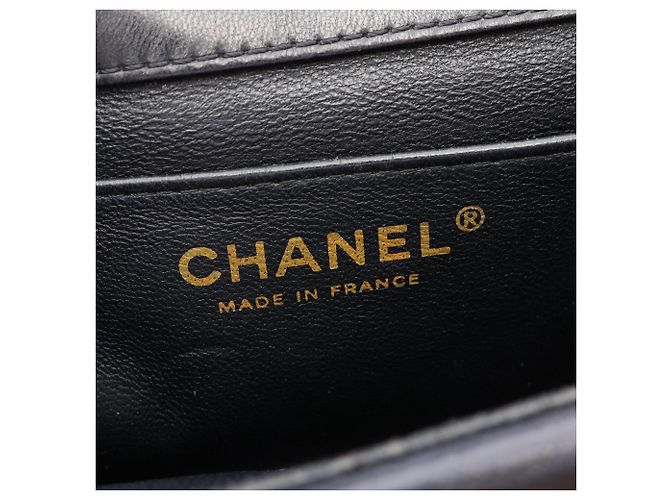 Bolso de hombro Chanel Mademoiselle Small Chain Negro - vista 4