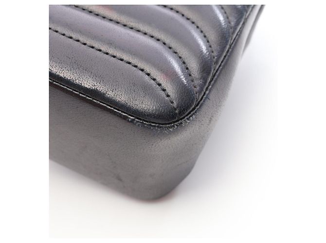 Bolso de hombro Chanel Mademoiselle Small Chain Negro - vista 9