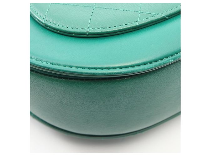 Borsa a Spalla 2-Way Matelassé Chanel Verde - vista 10