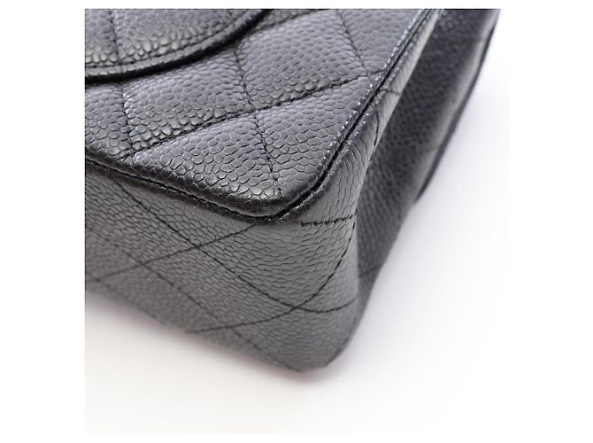 Borsa a tracolla Chanel Matelassé Double Flap Nero - vista 7