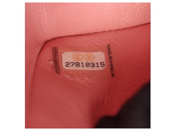 Borsa a tracolla Chanel Matelassé Double Flap Rosa - vista 5
