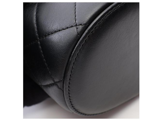 Vanity Beauty Case Piccolo Matelassé Chanel Nero - vista 6