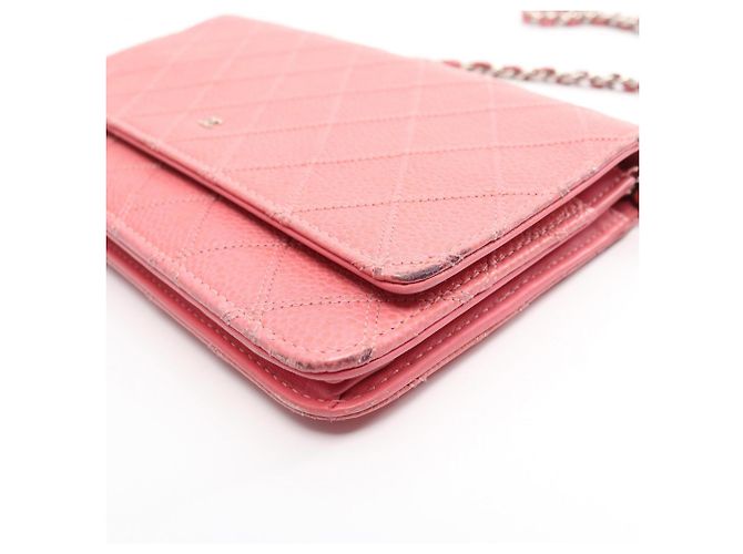 Borsa a Spalla Chanel Matelassé Rosa - vista 10