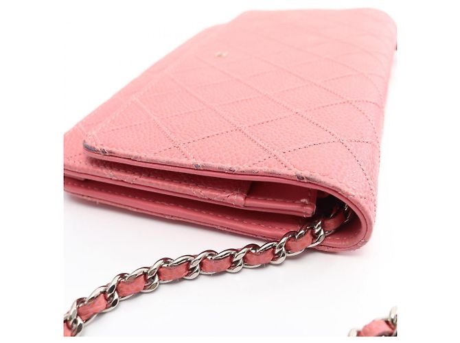 Borsa a Spalla Chanel Matelassé Rosa - vista 11