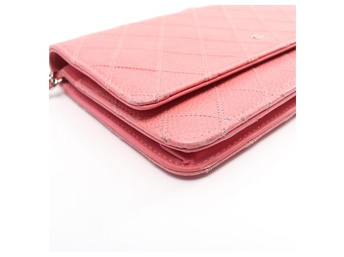 Borsa a Spalla Chanel Matelassé Rosa - vista 12