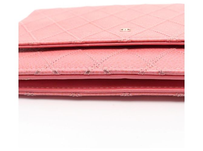 Borsa a Spalla Chanel Matelassé Rosa - vista 13