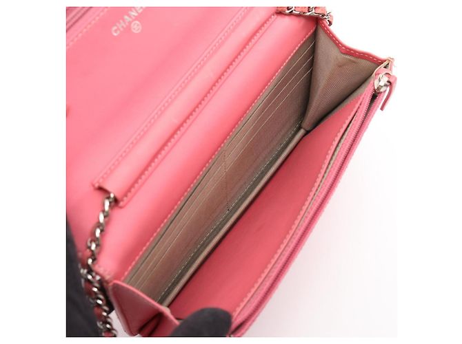 Borsa a Spalla Chanel Matelassé Rosa - vista 3