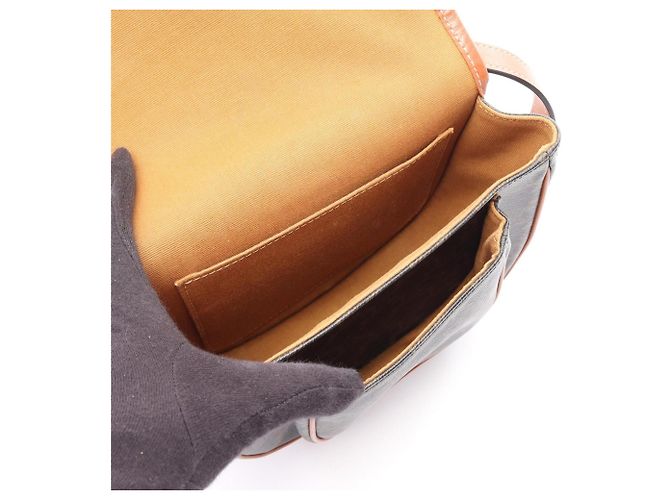 16 Céline Celine Folco Medium Tasche Braun Schwarz - Ansicht 3