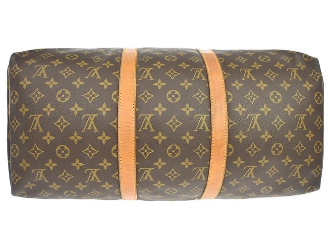 Louis Vuitton Keepall Monogram 50 Marrone - vista 3