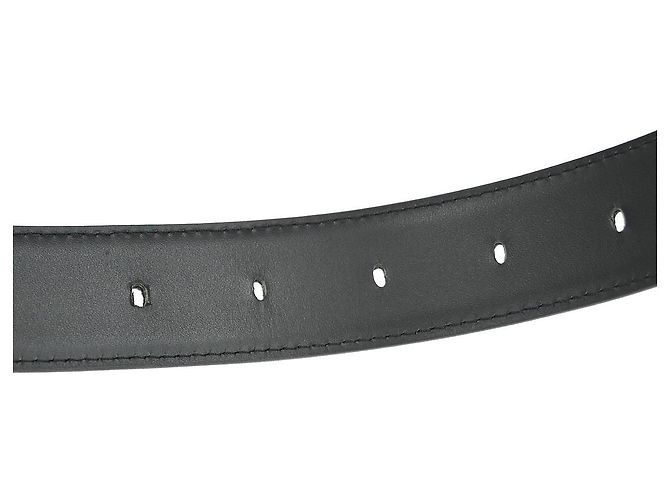 Cintura Louis Vuitton Classique Epi Leather Nero - vista 7